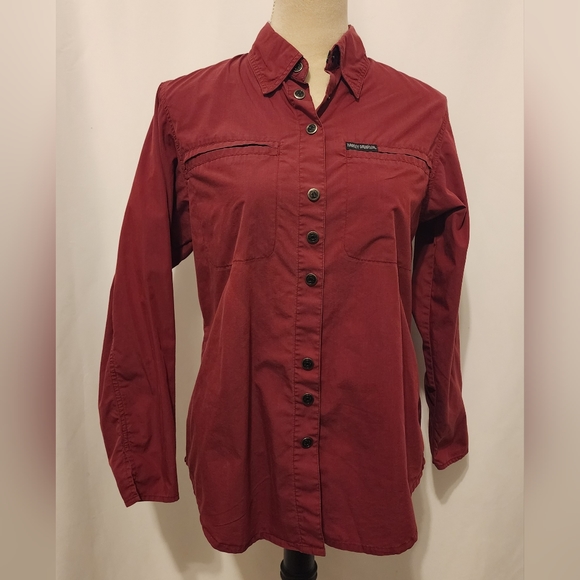 Harley-Davidson long sleeve top shirt - Picture 3 of 6